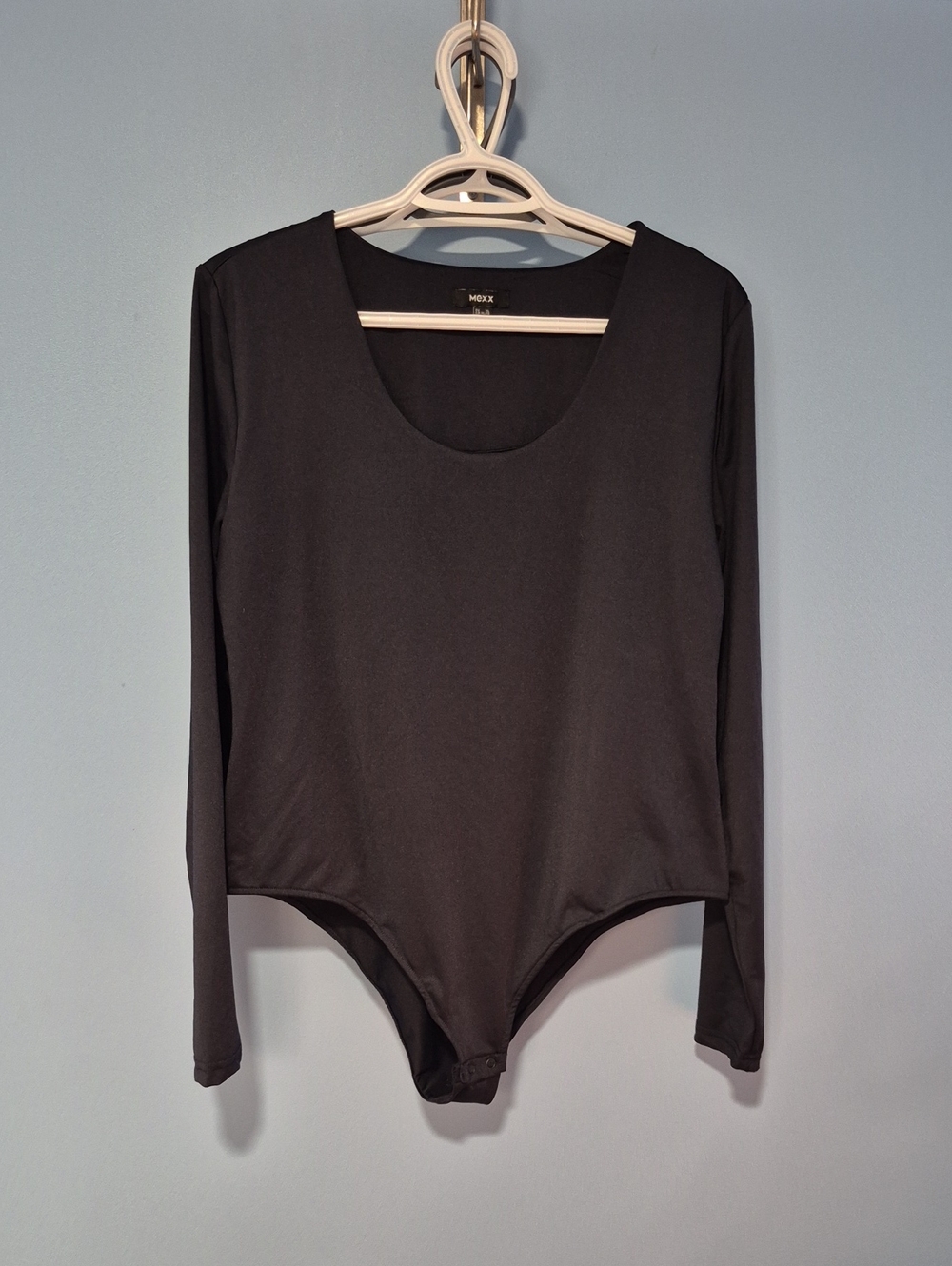 Mexx Navy Long-Sleeve Scoop-Neck Bodysuit